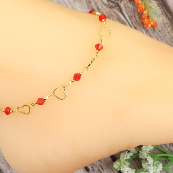 "Dainty Anklet for Women – Elegant Everyday Jewelry & Perfect Gift | MLCRC2027 - Picture 1 of 10